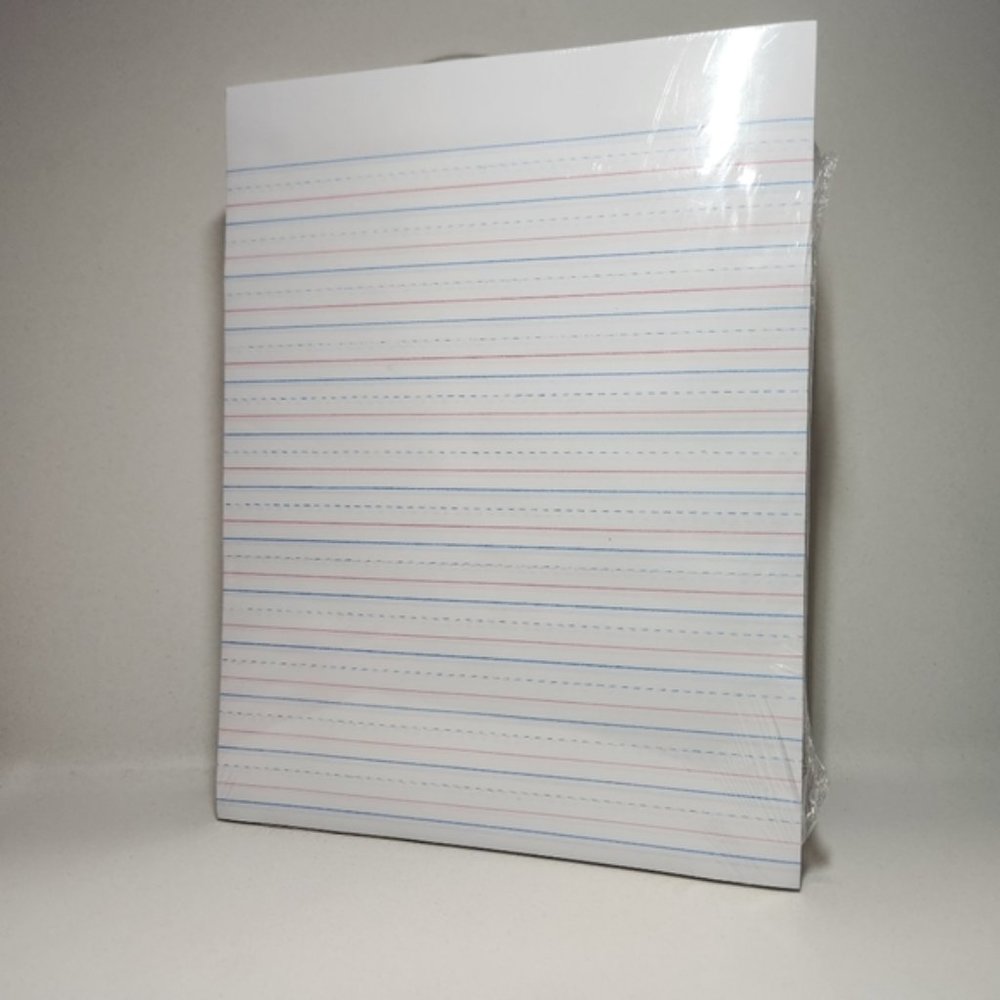 500 sheets Ream handwriting practice Paper school teacher supplies 1/2 Inch Rule